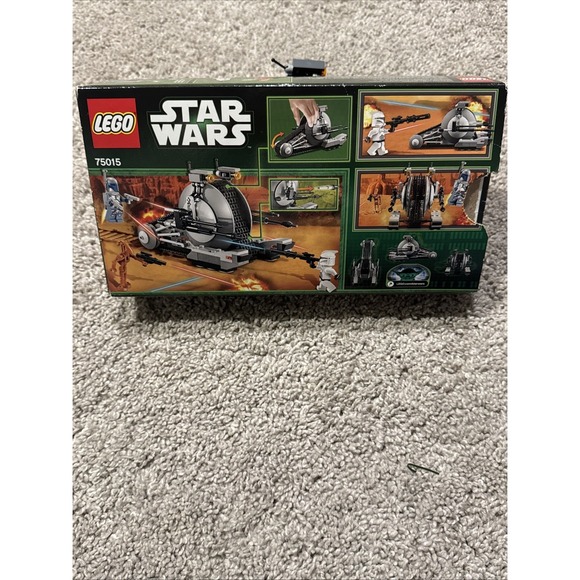 LEGO Star Wars 75015 Corporate Alliance Tank Droid 99% Complete With Box - Picture 9 of 9